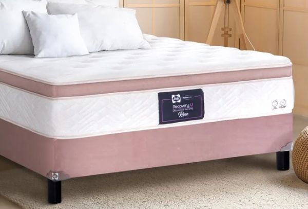 Imagen de Colchón + Box King Size Rose 